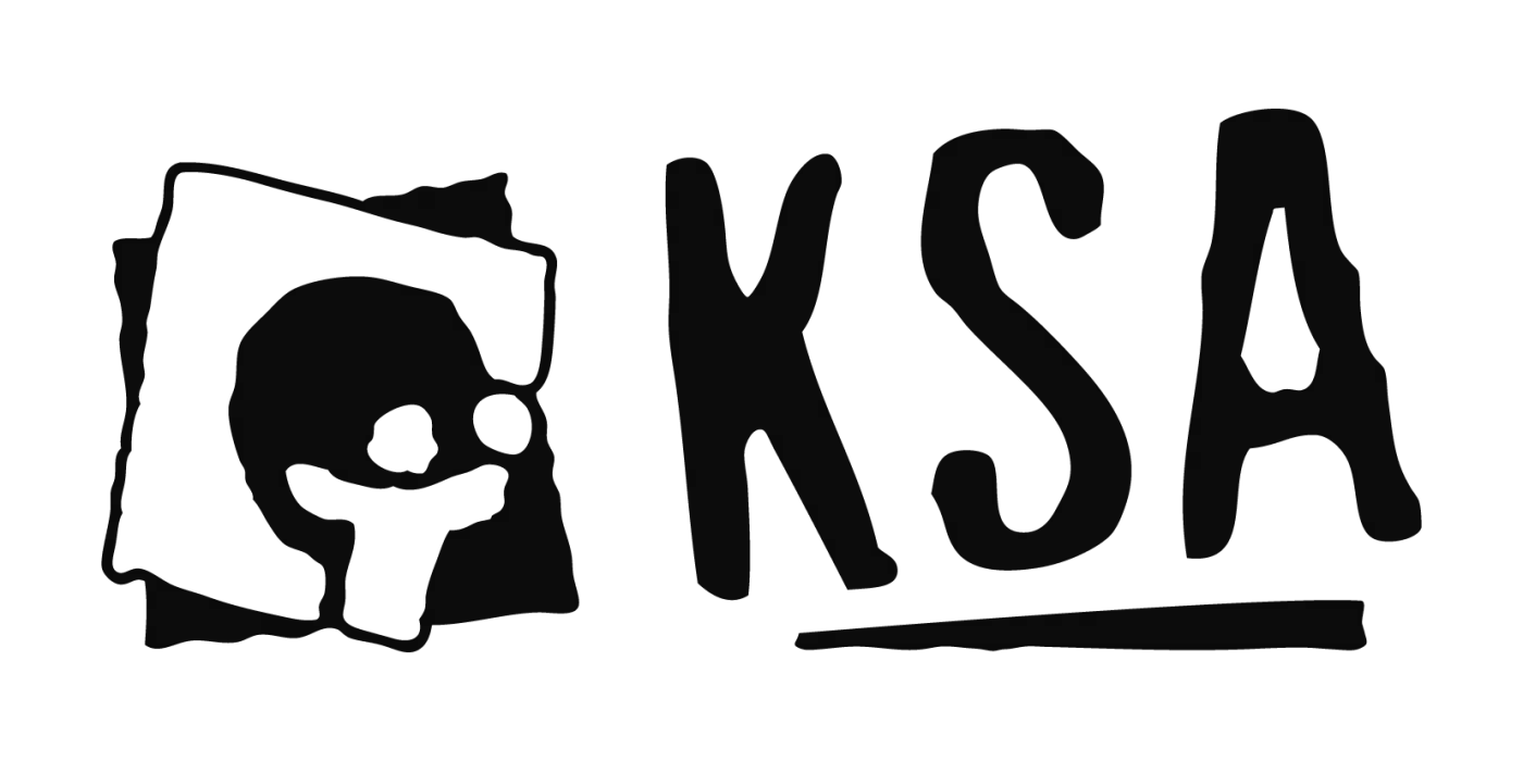 ksa zwart wit logo